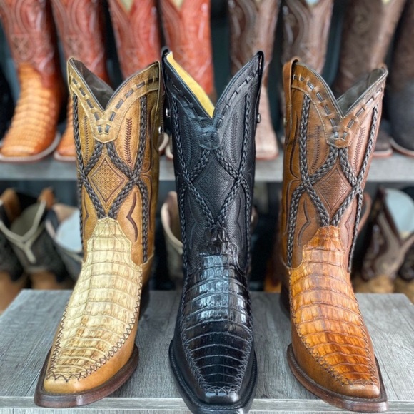 Variety of mens  100% real exotic skin hand made in Mexico - Picture 8 of 16